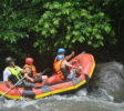 Wildwasser-Rafting auf dem Nimanga